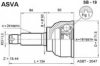 SUBAR 28391KE030 Joint Kit, drive shaft